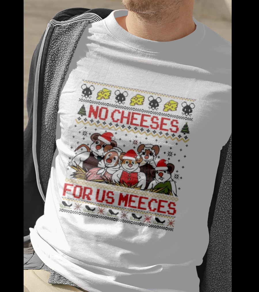 The Muppets Christmas Carol No Cheeses For Us Meeces Holiday Hamsters T-Shirt