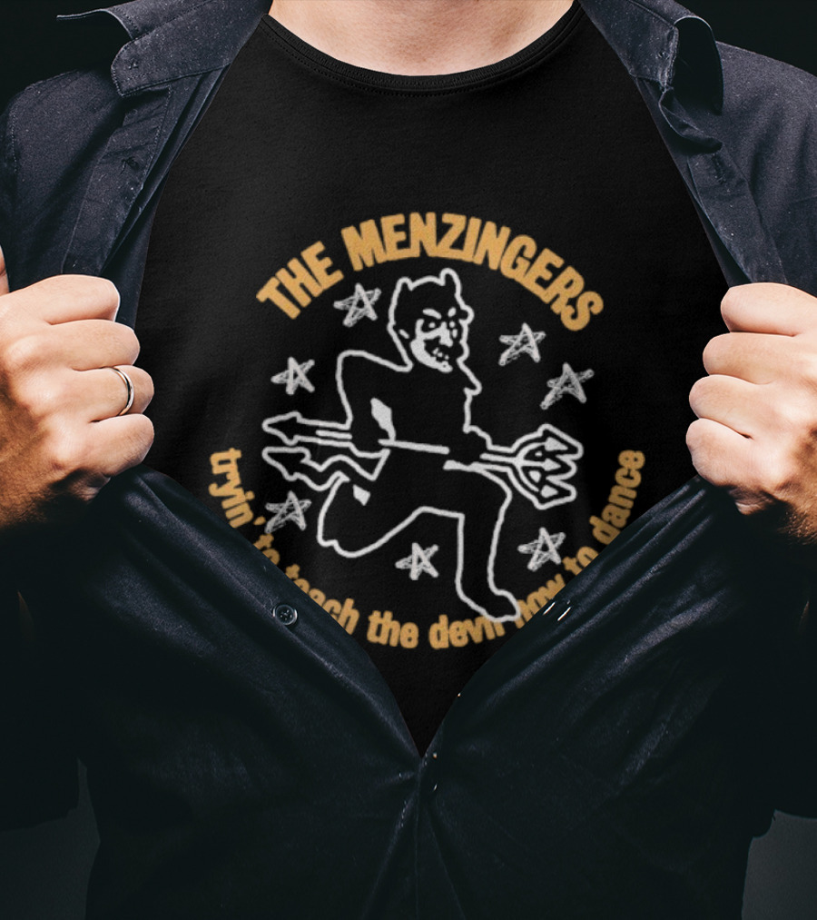 The Menzingers Trying To Teach The Devil How To Dance Stars Trident T-Shirt