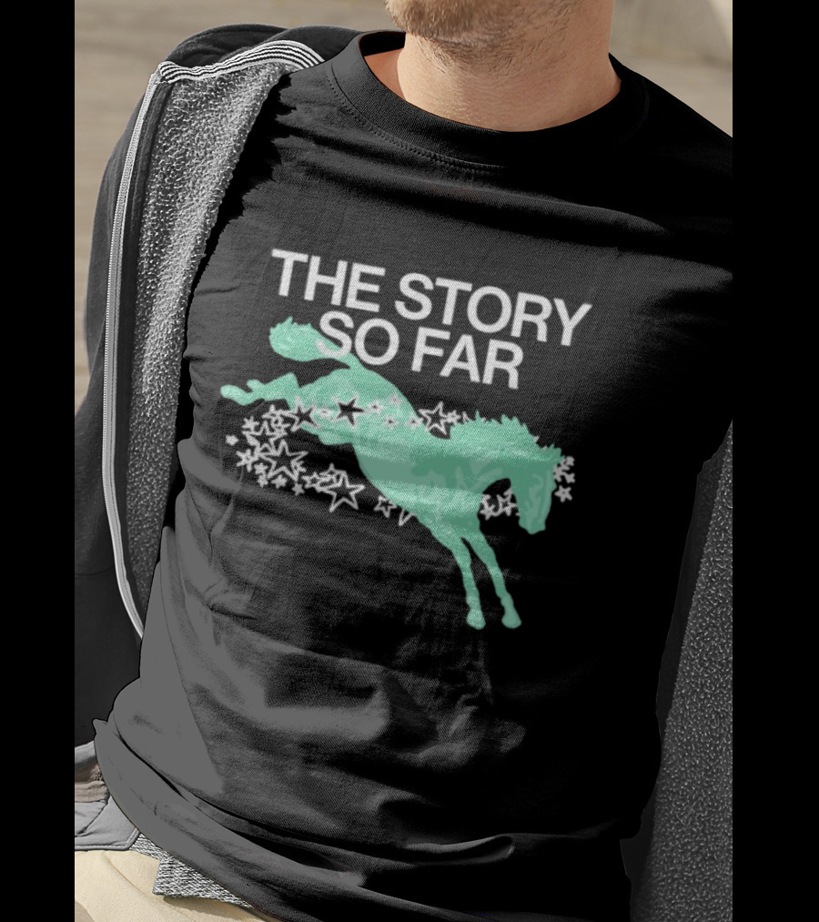 The Story So Far Stallion Horse Stars Jumping Design T-Shirt