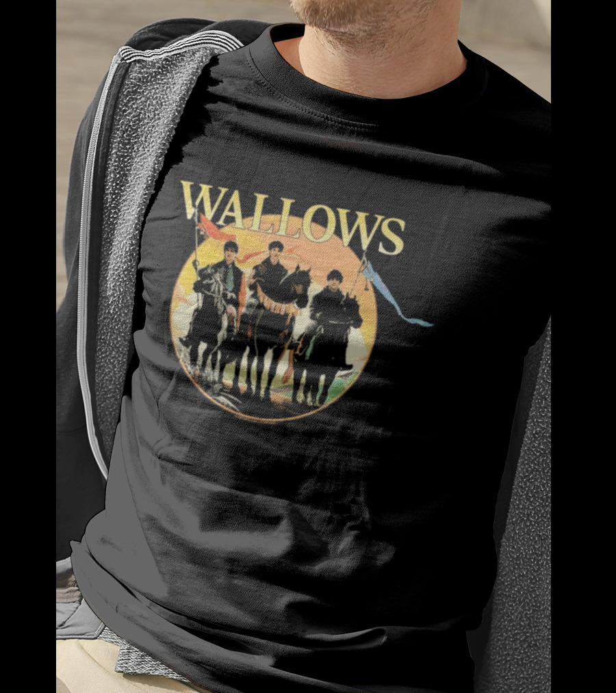 Wallows Catan Collaboration Medieval Riders Graphic T-Shirt