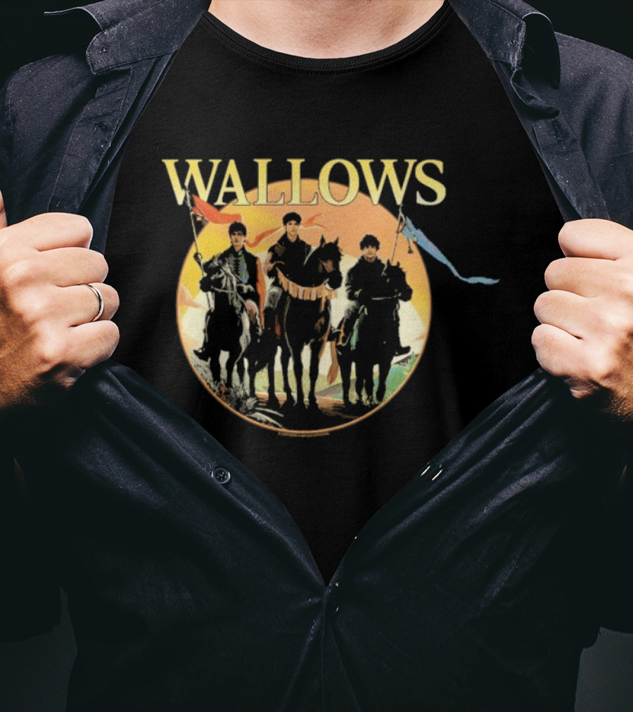 Wallows Catan Collaboration Medieval Riders Graphic T-Shirt