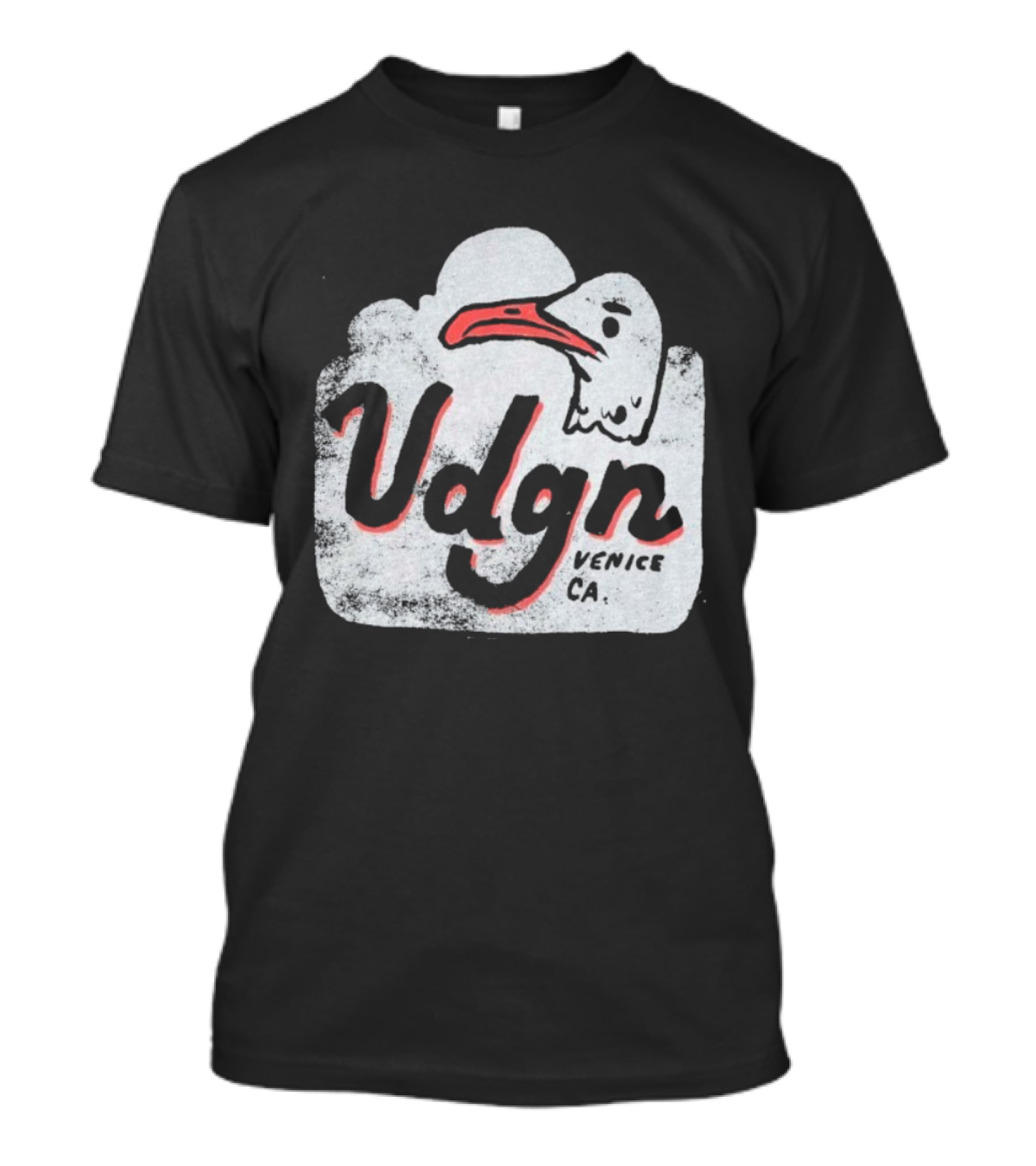 Vdgn Seagull Venice CA Vintage Style T-Shirt