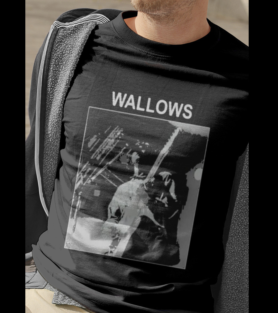 Wallows Braeden Lemasters Guitar Performance Photo T-Shirt