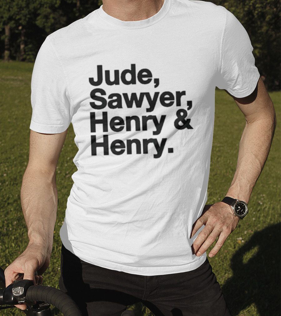 Jude Sawyer Henry And Henry Names Collection T-Shirt