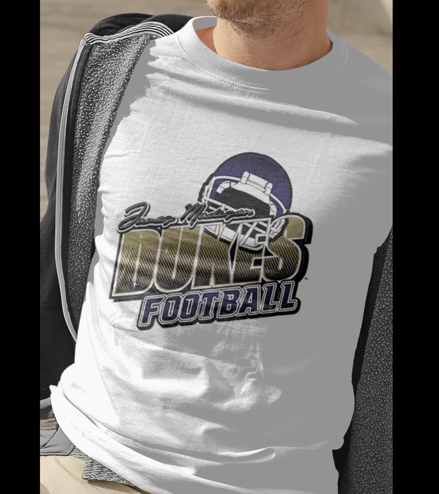 James Madison Dukes Football Helmet T-Shirt