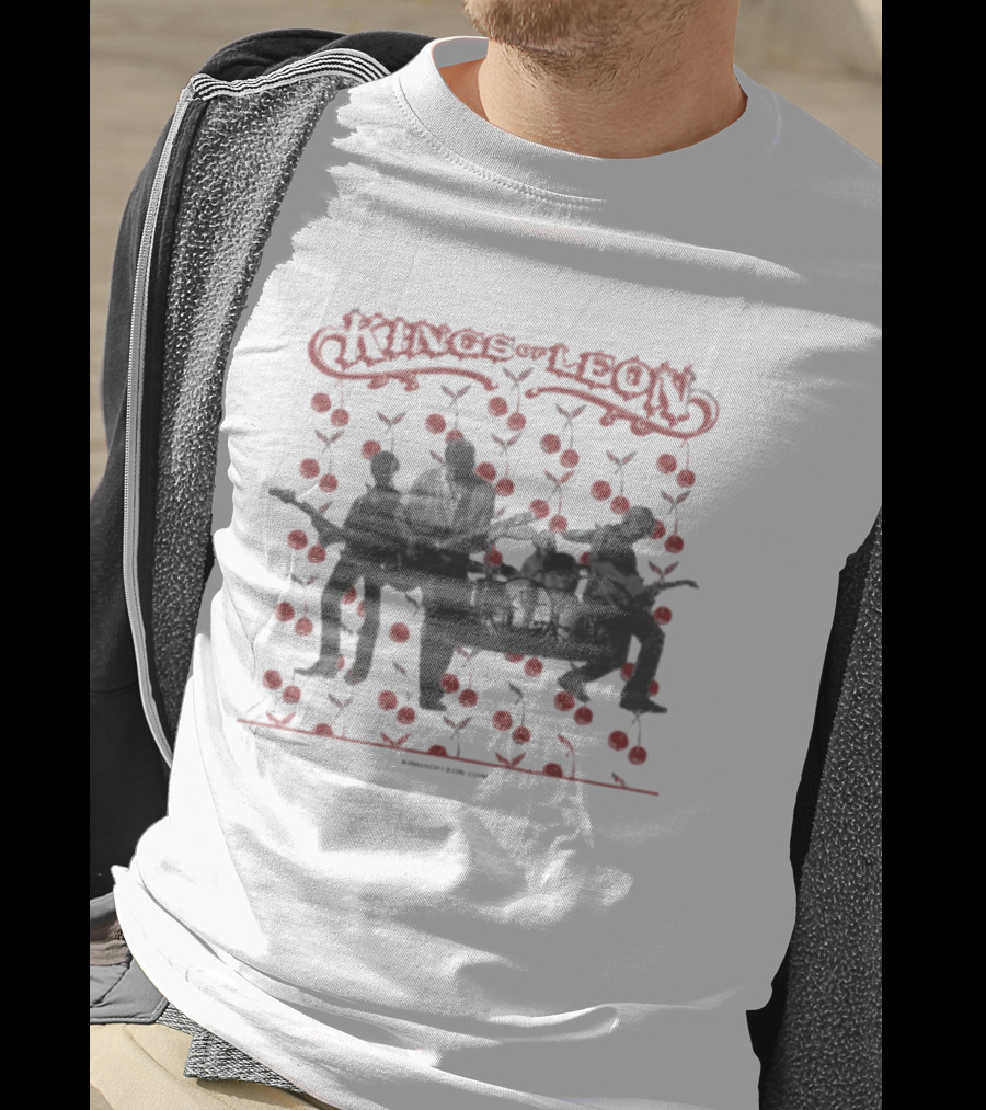 Kings Of Leon Cherry Tour 2025 2026 Concert T-Shirt