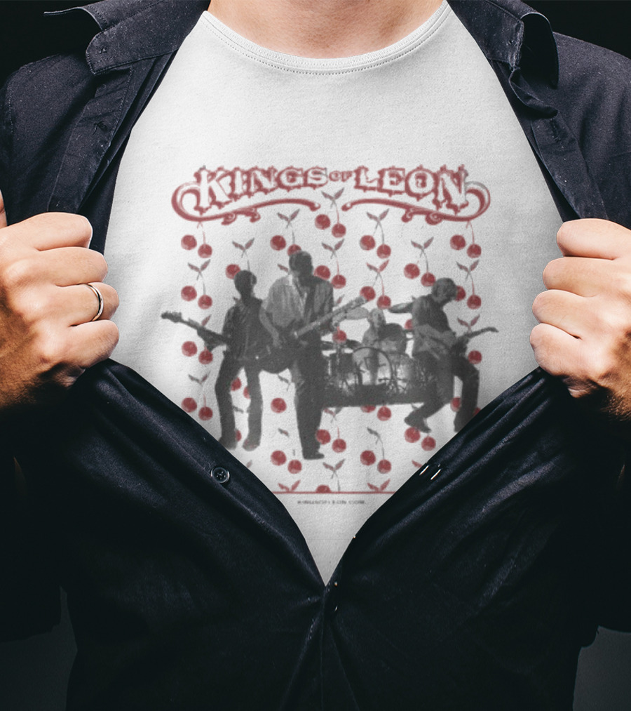 Kings Of Leon Cherry Tour 2025 2026 Concert T-Shirt