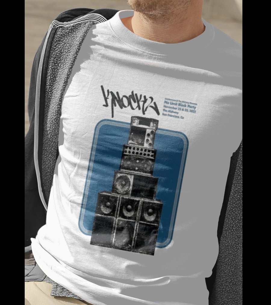 Knock2 No Limit Block Party November 22-23 2025 The Midway San Francisco CA T-Shirt