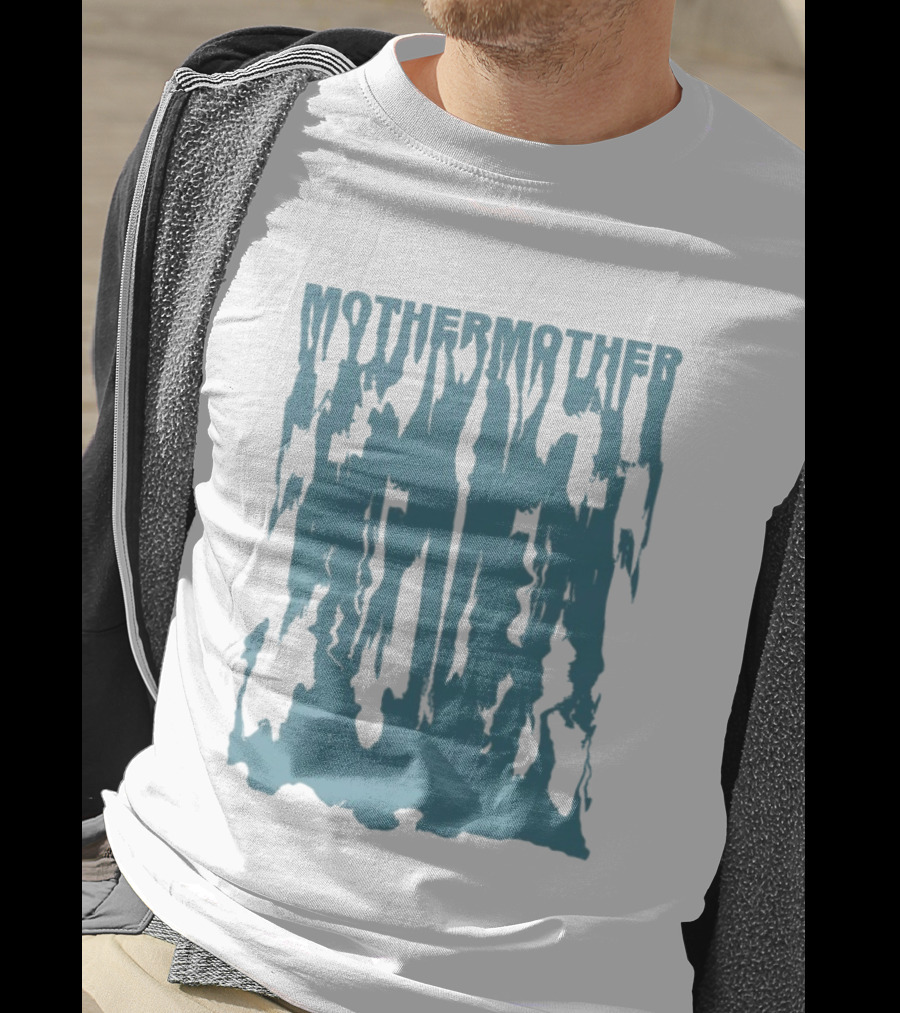 Mother Mother Drip Melting Text Style T-Shirt