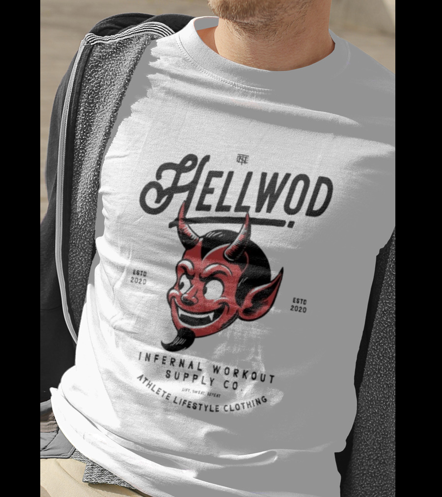 Hellwod Infernal Workout Supply Co Athleisure Lifestyle Culture Devil Est 2020 T-Shirt