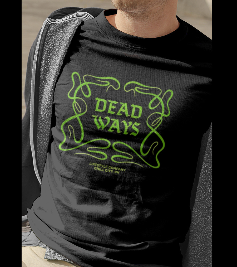 Deadways Lifestyle Company Chill City PH Vibrant Green Style T-Shirt