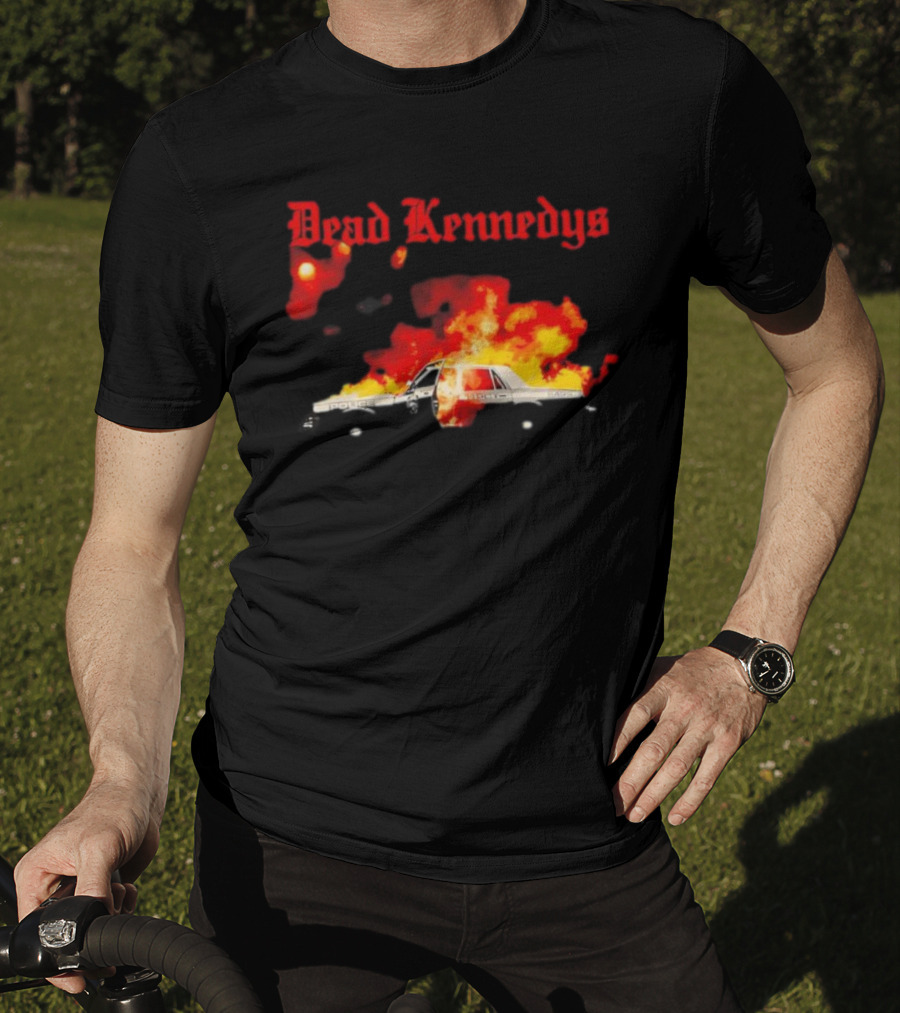 Dead Kennedys Exploding Police Car T-Shirt