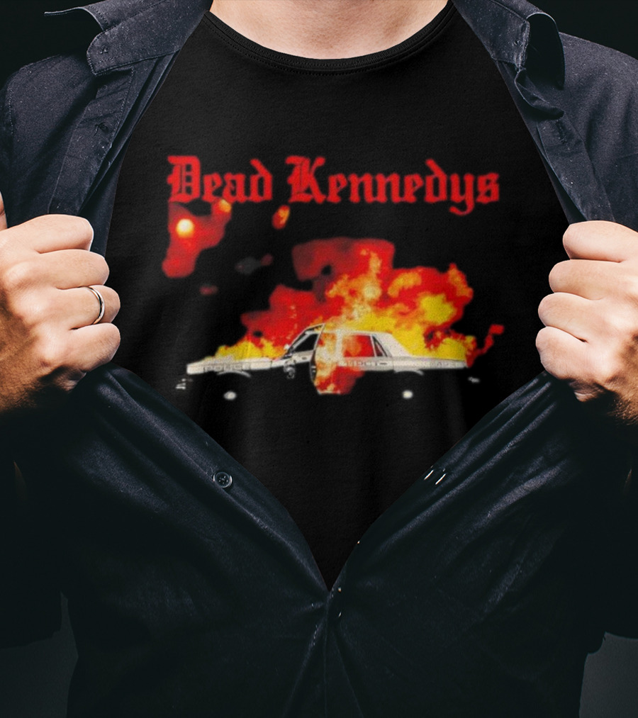 Dead Kennedys Exploding Police Car T-Shirt