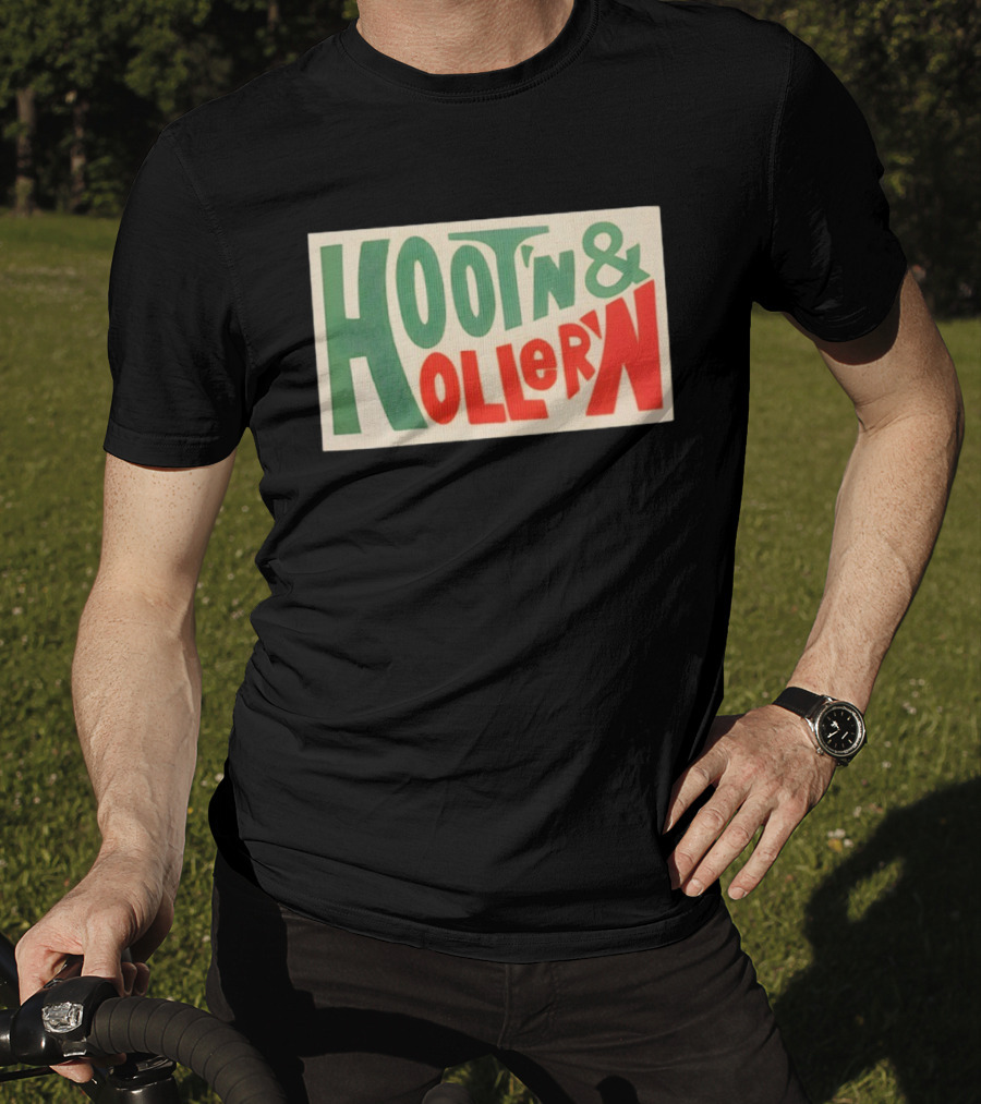 Hoot'n & Holler'n Koozie Fun Retro Vibes T-Shirt