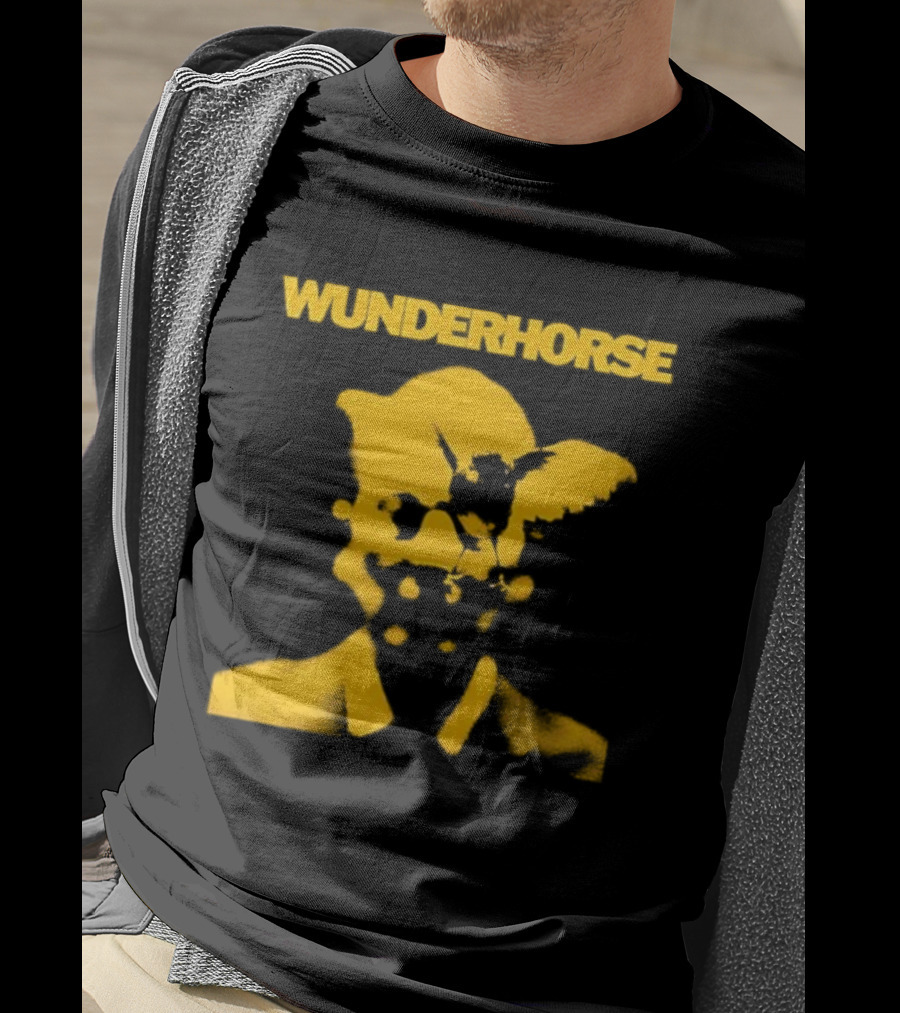 Wunderhorse Midas Album Cover Yellow Silhouette Artwork T-Shirt