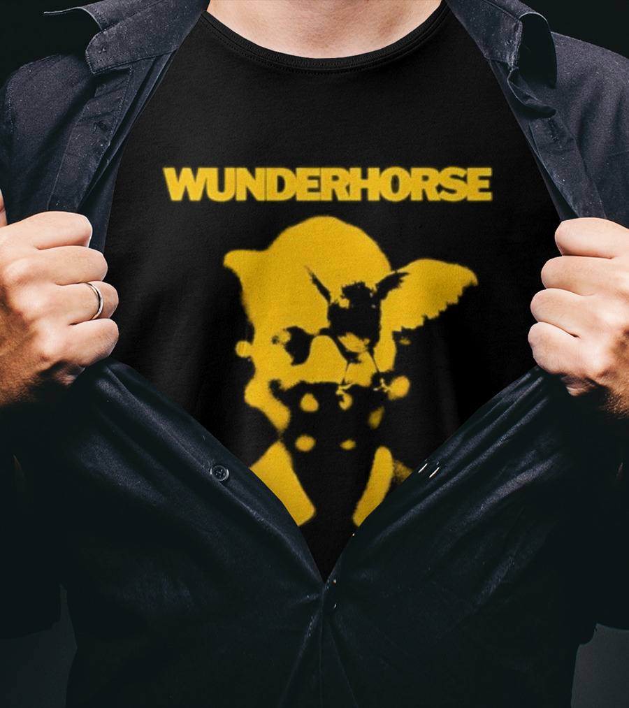 Wunderhorse Midas Album Cover Yellow Silhouette Artwork T-Shirt