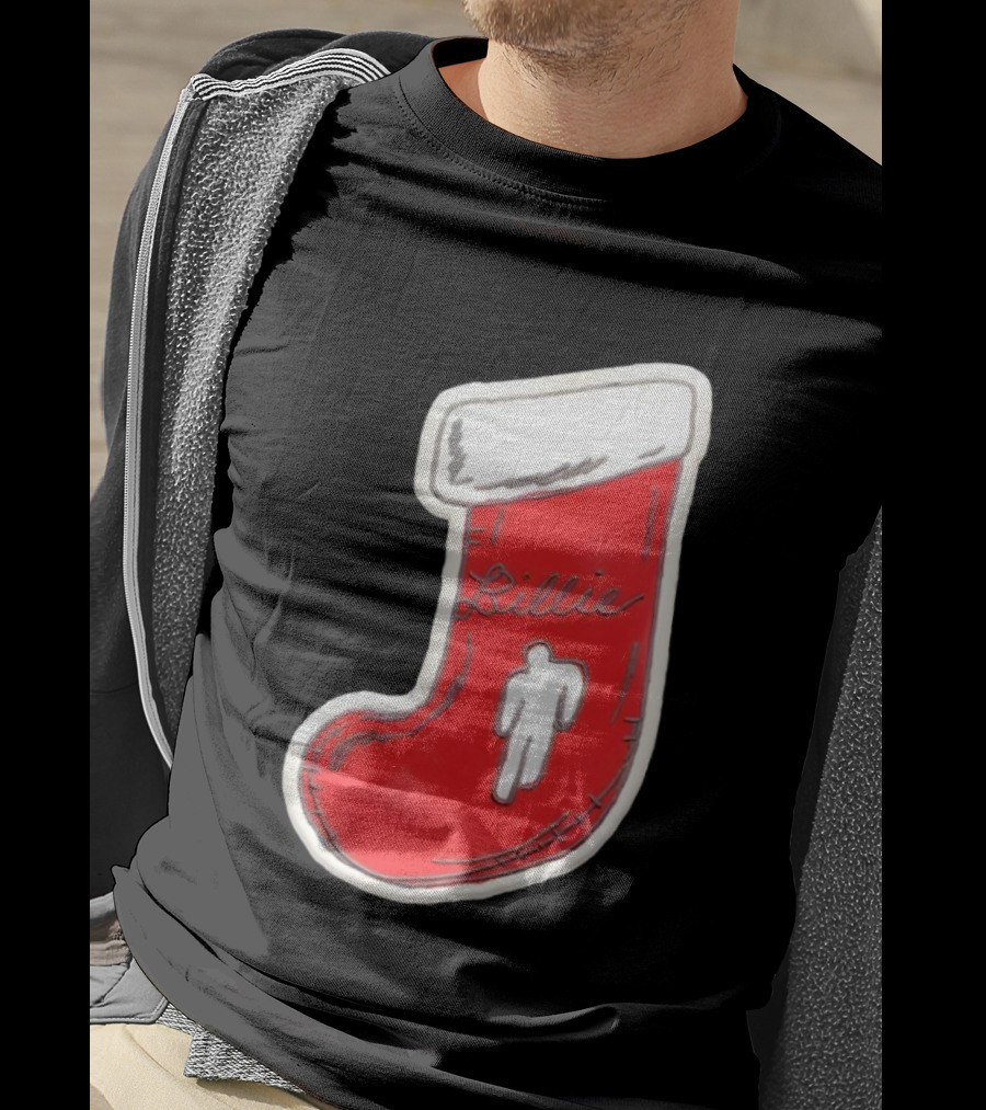 Blohsh Lillie Red Stocking Ornament T-Shirt