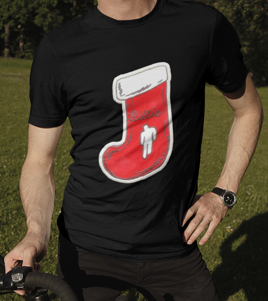 Blohsh Lillie Red Stocking Ornament T-Shirt