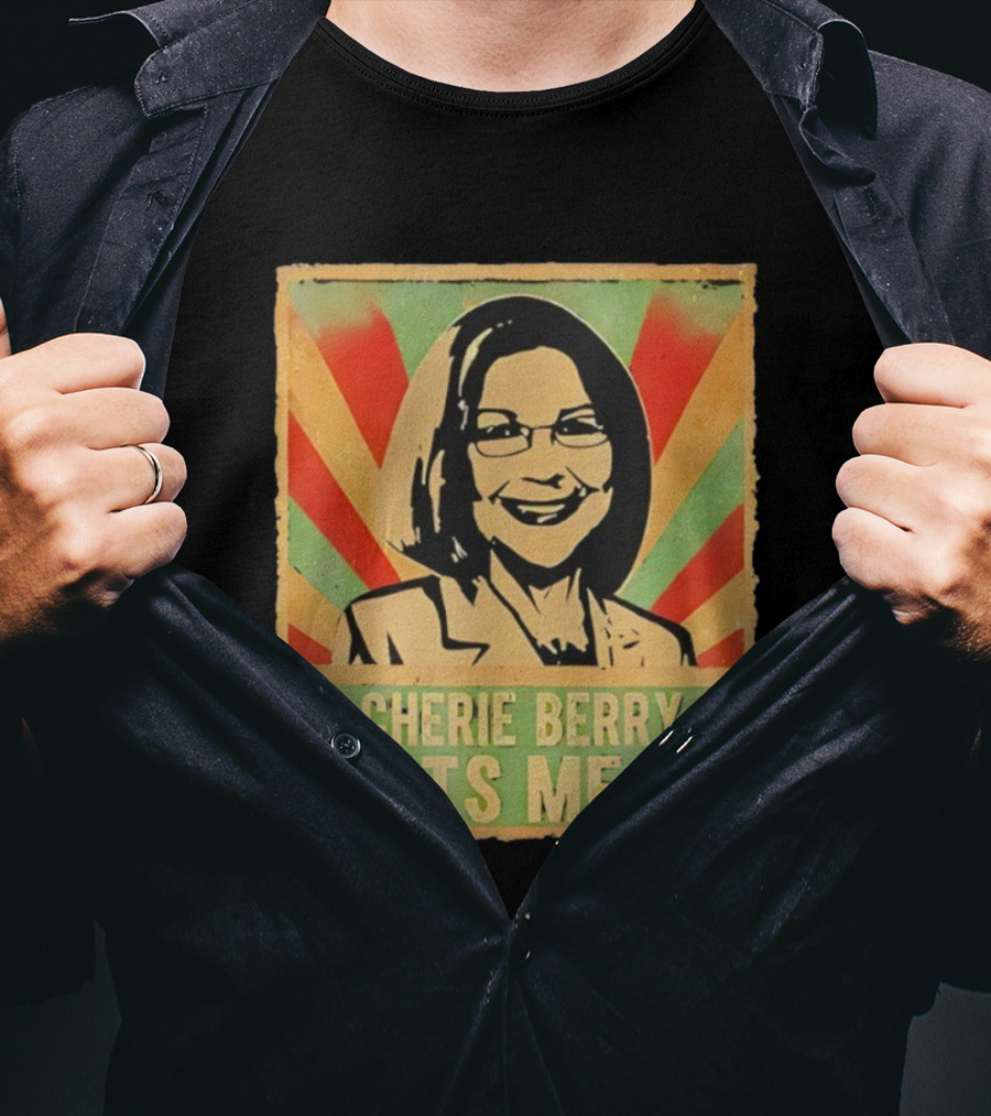 Cherie Berry Lifts Me Up Retro Style Elevator Pun T-Shirt