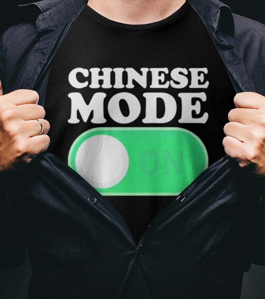 CHINESE MODE ON Switch Symbol T-Shirt