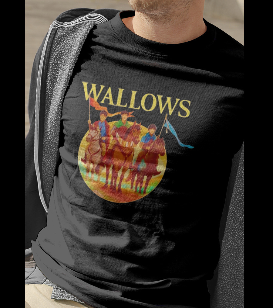 Wallows Band Medieval Horse Riding Scene T-Shirt