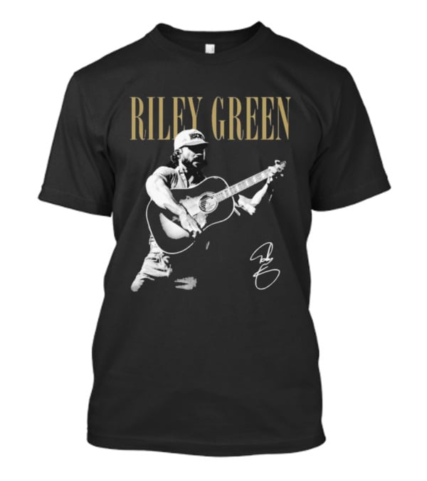 Riley Green Bama Buggies Guitar Signature T-Shirt