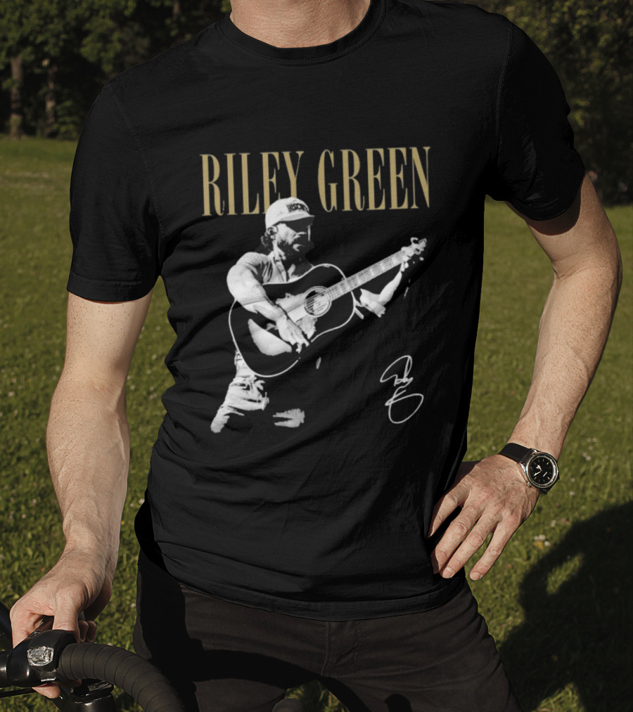 Riley Green Bama Buggies Guitar Signature T-Shirt