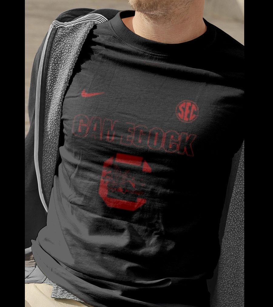 South Carolina Gamecocks Nike Stranger Things SEC Championship T-Shirt