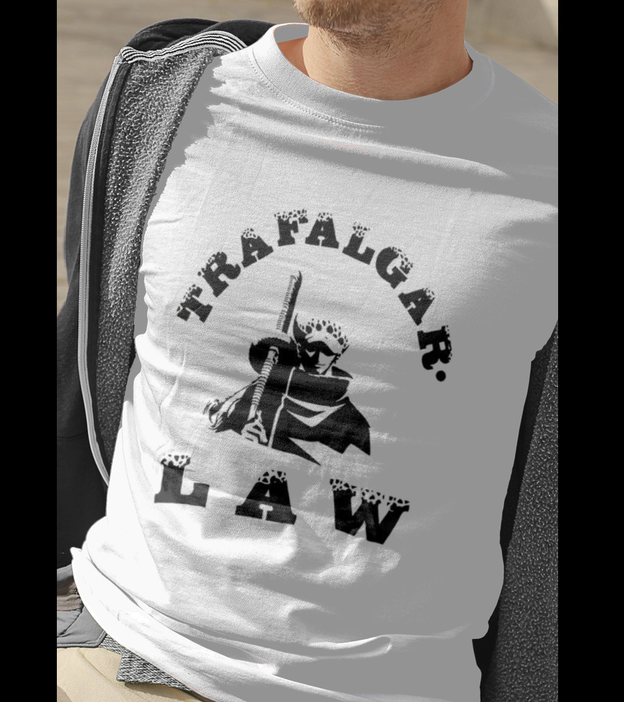 Trafalgar Law Anime Character Manga Sword Icon T-Shirt