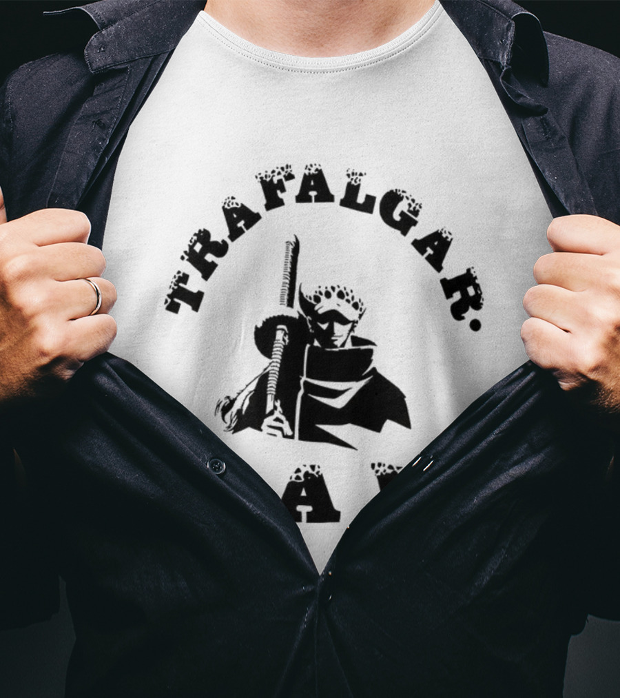 Trafalgar Law Anime Character Manga Sword Icon T-Shirt