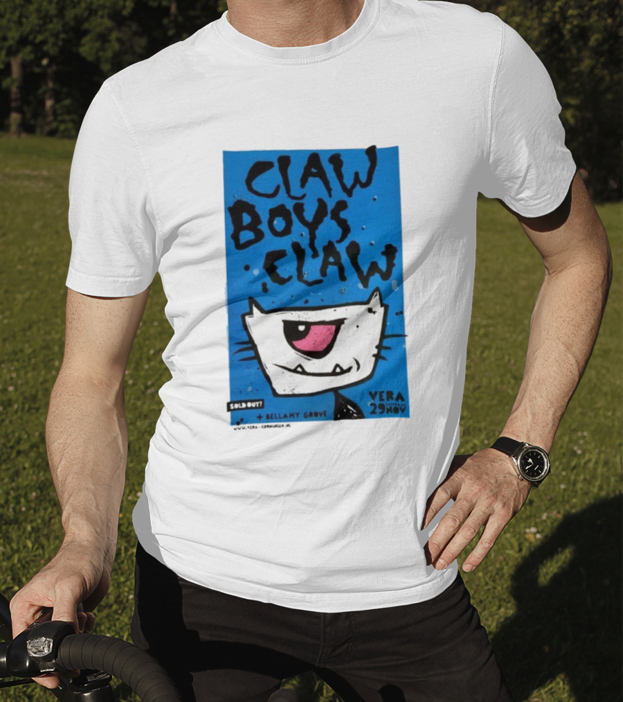 Claw Boys Claw Sold Out Bellamy Grove Vera Groningen 29 November 2025 T-Shirt
