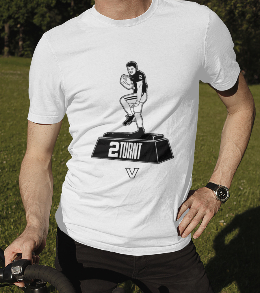 Diego Pavia 2 Turnt Football V T-Shirt