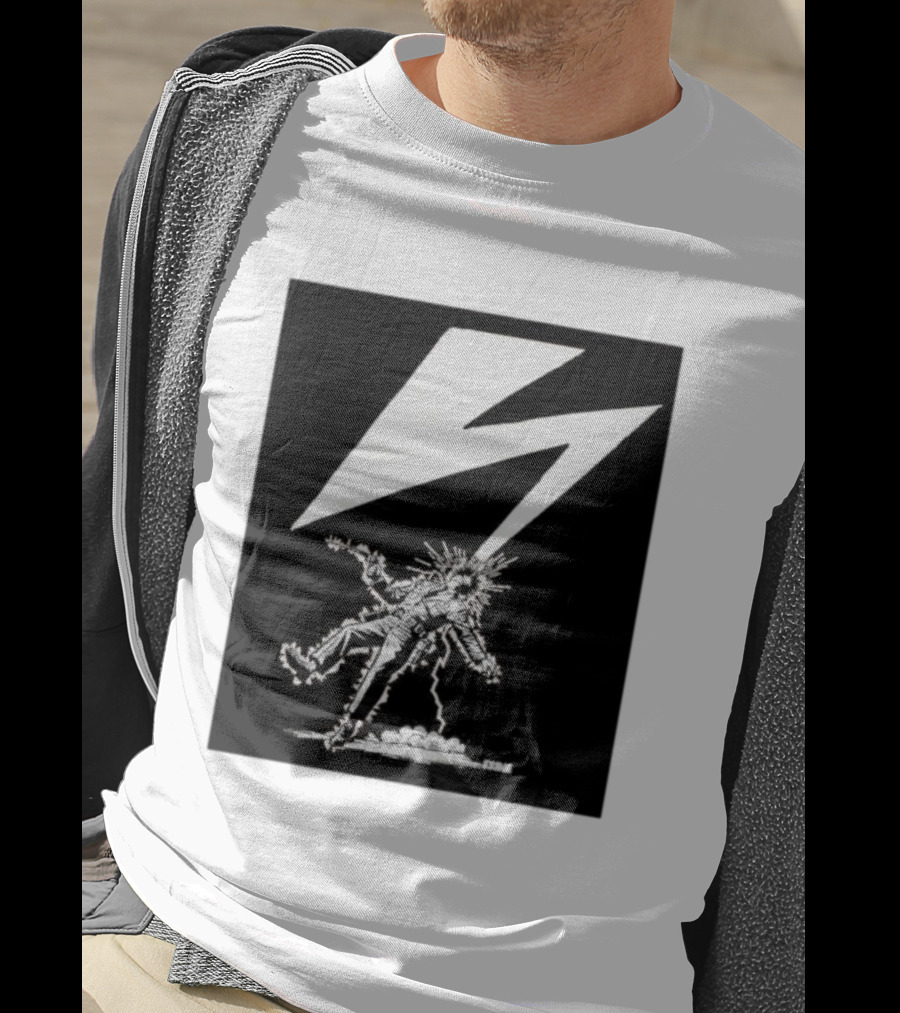 Krime Babylon Lightning Bolt Struck Punk Figures Compilation T-Shirt