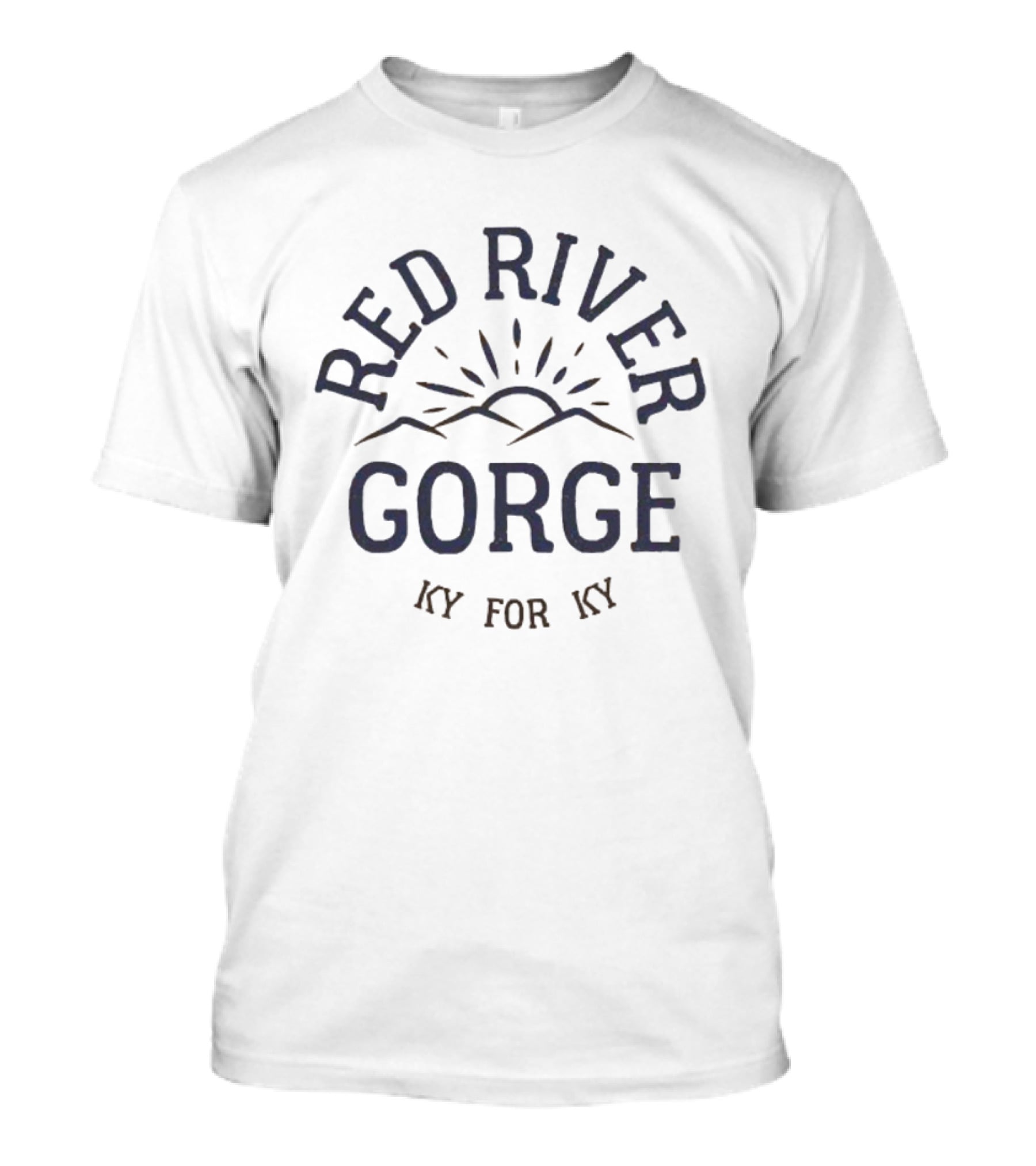 Red River Gorge KY For KY Sunrise Mountain Scene T-Shirt