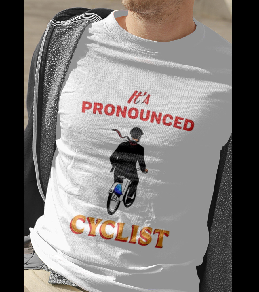 Zohran Mamdani It's Pronounced Cyclist Bicycle Rider Design T-Shirt