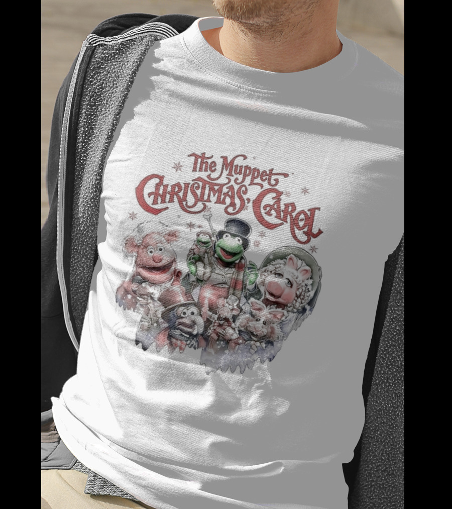 Muppet Christmas Carol Retro 90s Style T-Shirt