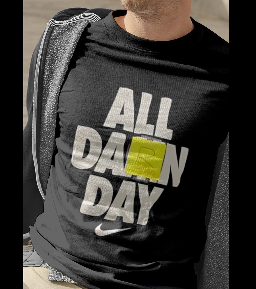All Darn Day Nike Swoosh R Graphic T-Shirt