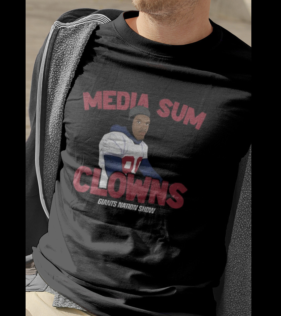 Media Sum Clowns Giants Nation Show T-Shirt