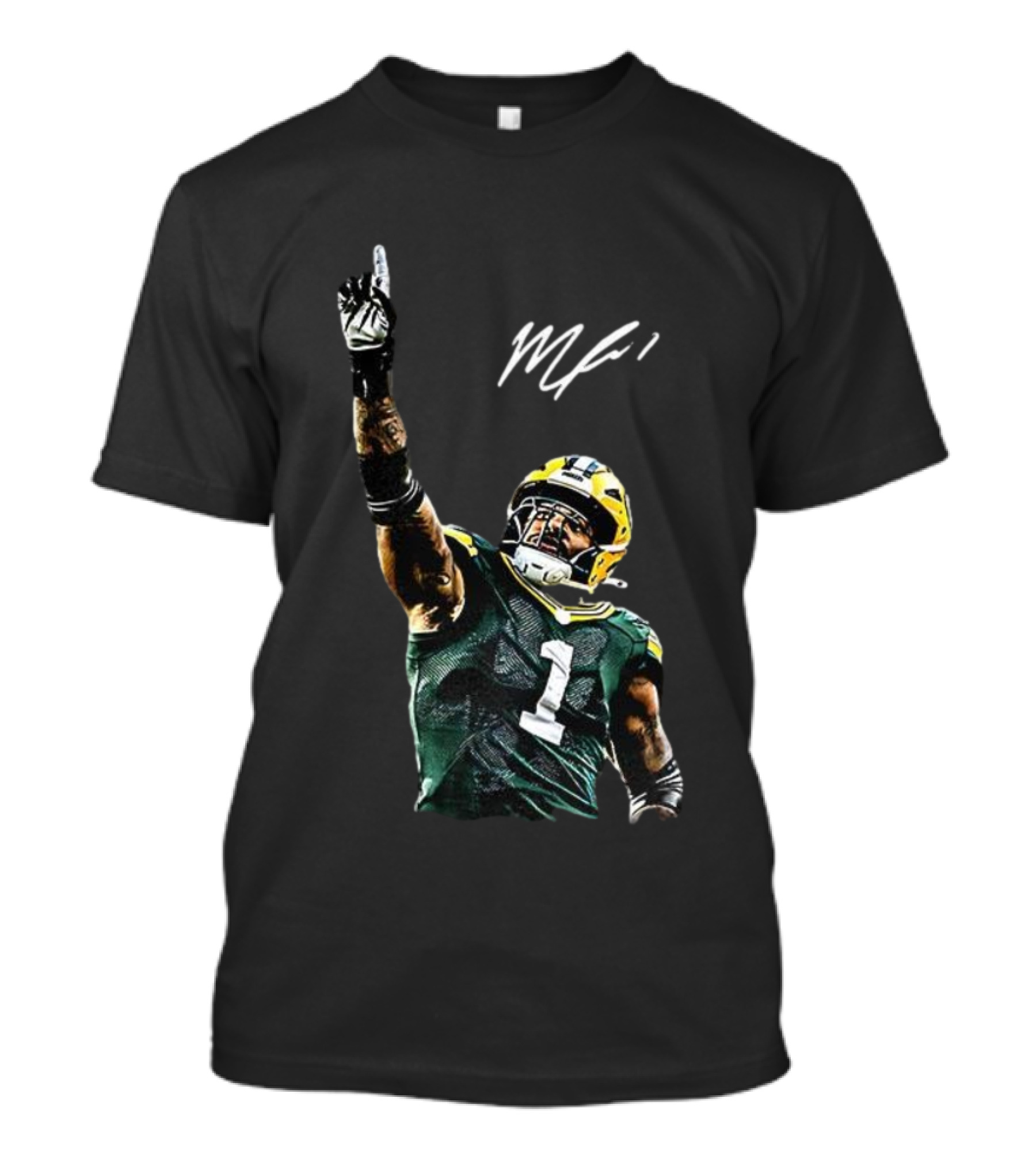Micah Parsons Green Bay Packers One Up MF Signature T-Shirt