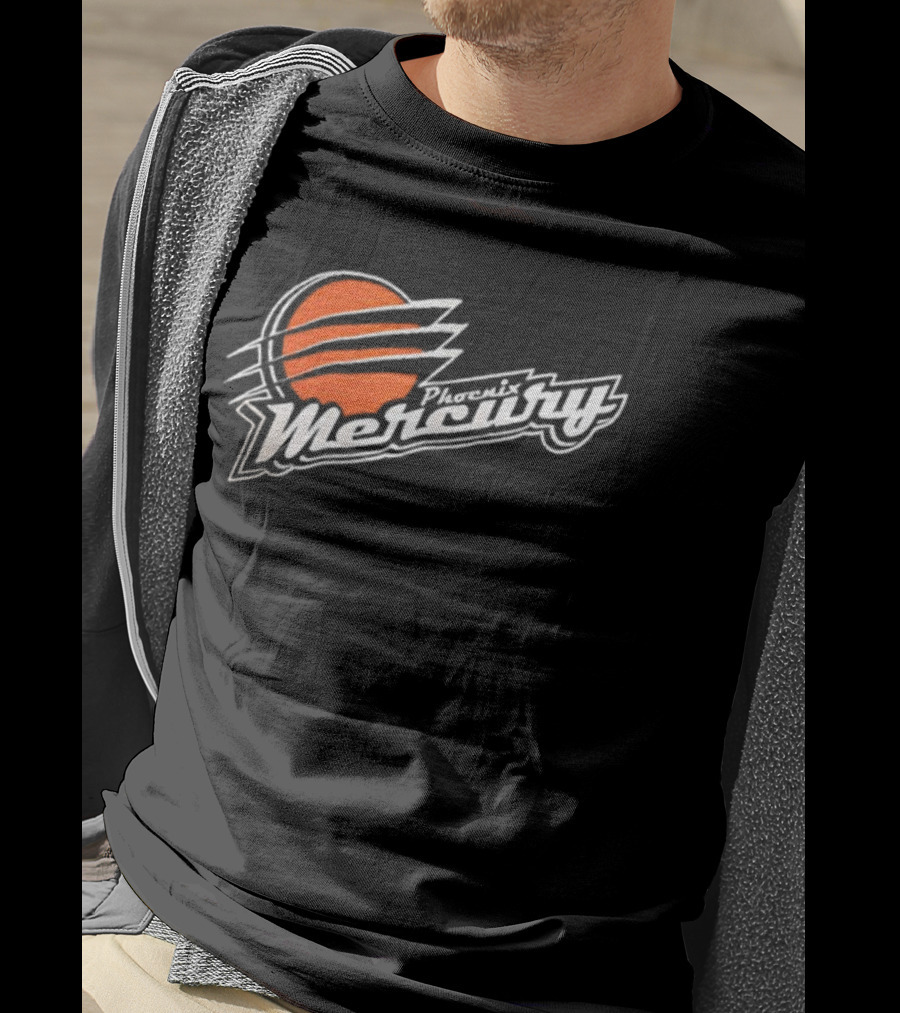 Phoenix Mercury WNBA Basketball Team Retro Style T-Shirt