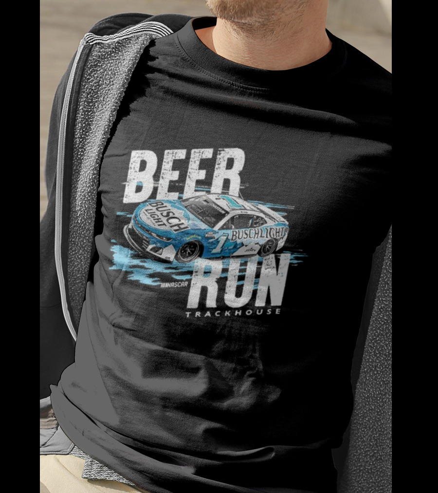 Ross Chastain Beer Run Trackhouse NASCAR Chevrolet Camaro ZL1 Number 1 T-Shirt