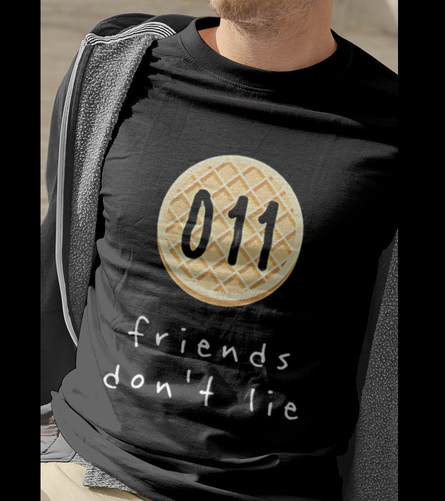 Stranger Things 011 Waffle Friends Don't Lie T-Shirt
