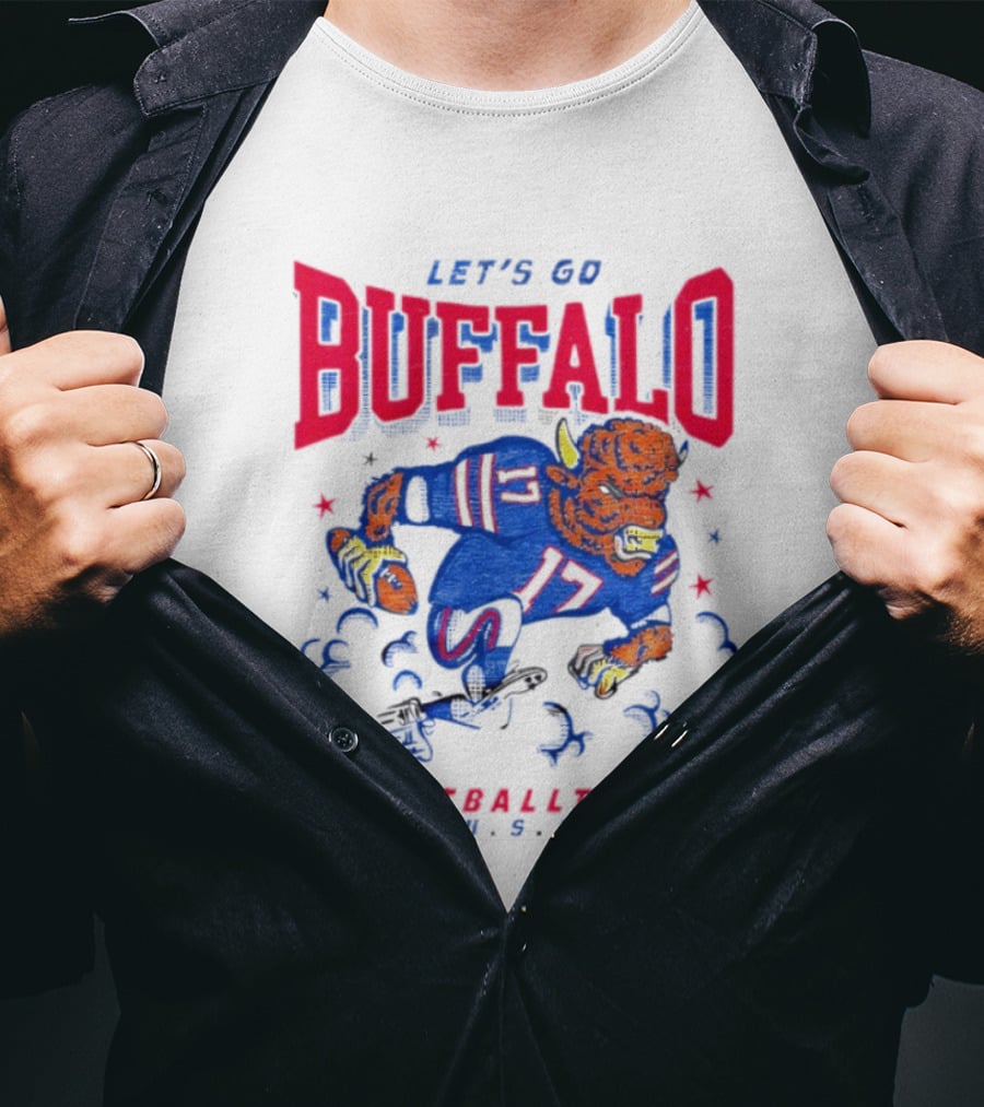 Let's Go Buffalo 17 Footballtown U.S.A. T-Shirt