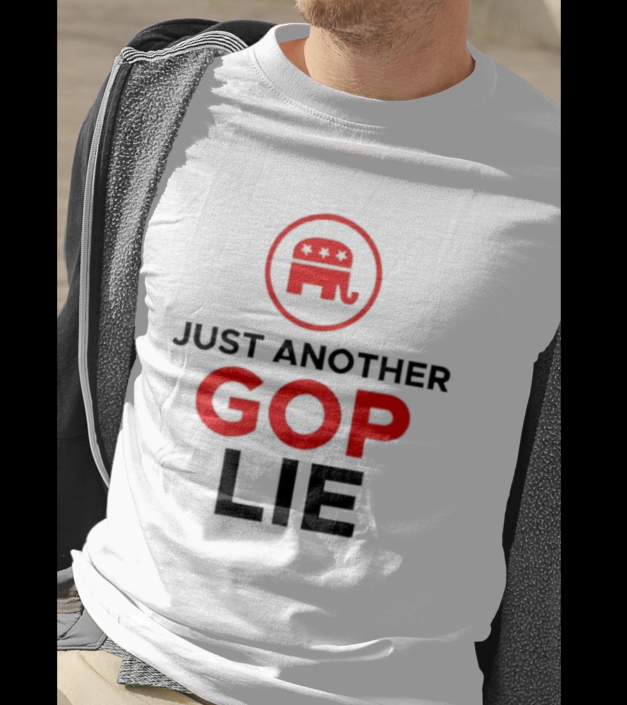 Just Another GOP Lie Republican Party Elephant Symbol T-Shirt