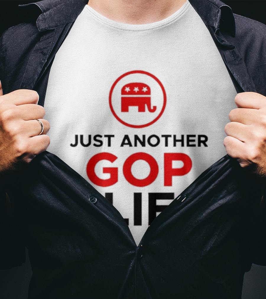 Just Another GOP Lie Republican Party Elephant Symbol T-Shirt