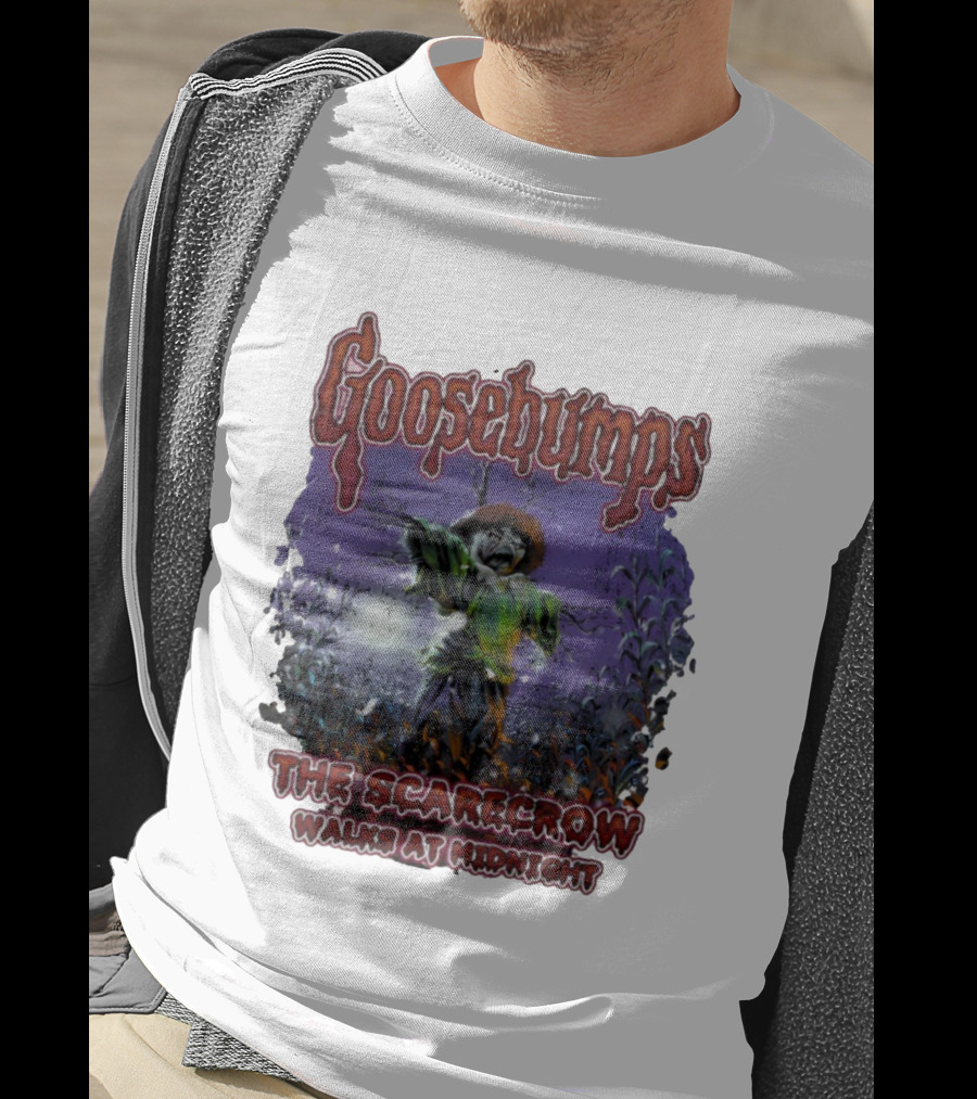 Goosebumps The Scarecrow Walks At Midnight Creepy Horror Collection T-Shirt