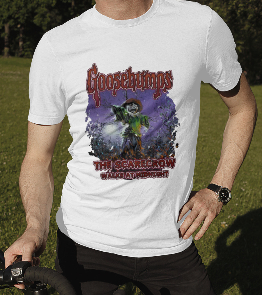 Goosebumps The Scarecrow Walks At Midnight Creepy Horror Collection T-Shirt