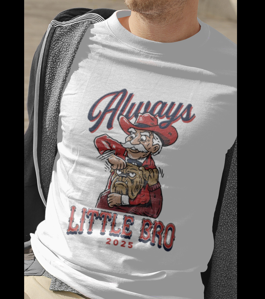 Always Little Bro 2025 Georgia Bulldogs Mascot T-Shirt