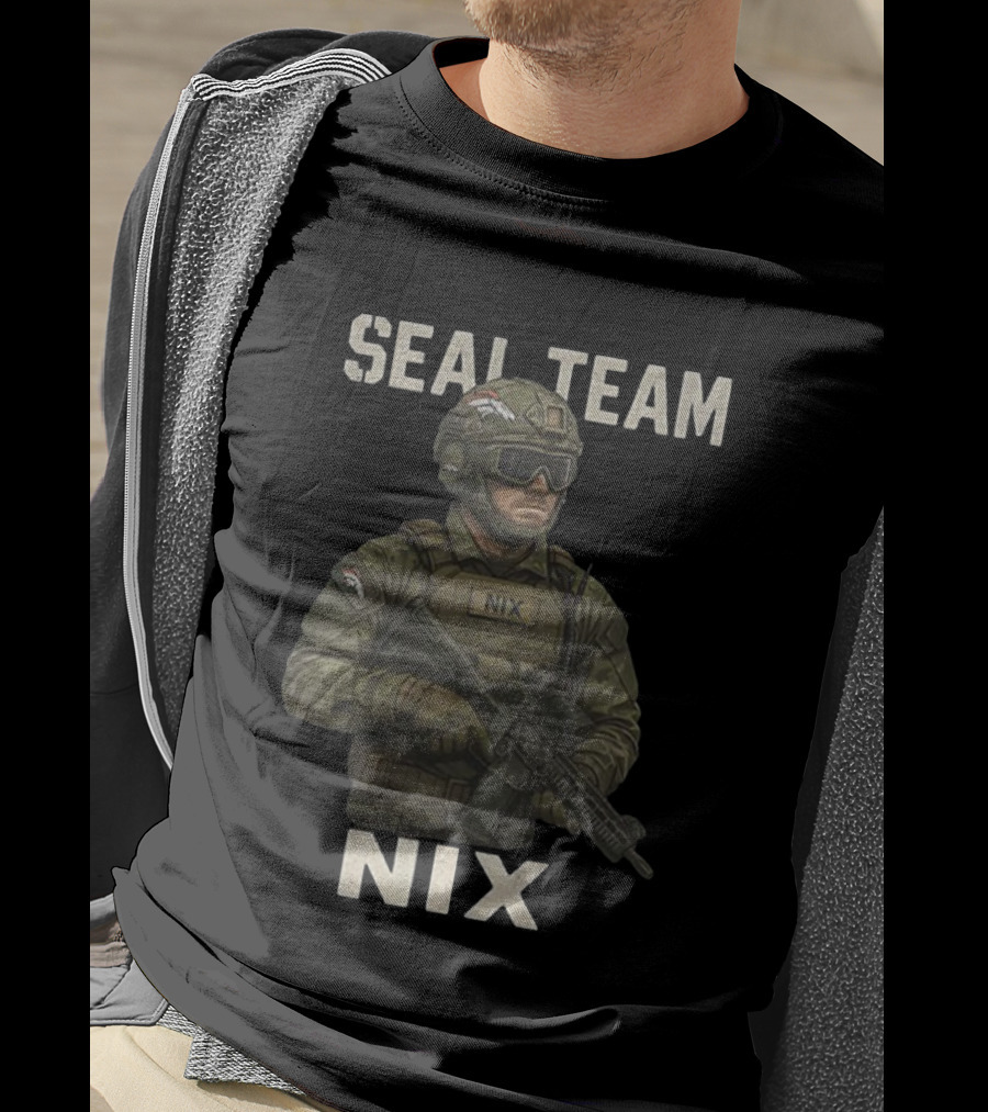 SEAL Team Nix Denver Broncos Tactical Gear T-Shirt