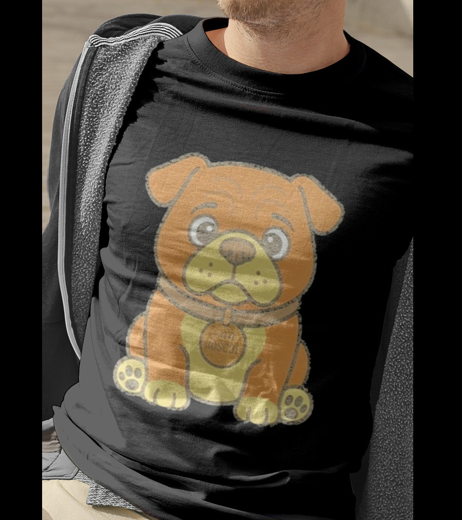 Lewis Hamilton Roscoe Dog +44 T-Shirt